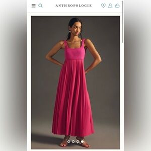Pink Anthropologie x Mare Mare Maxi dress